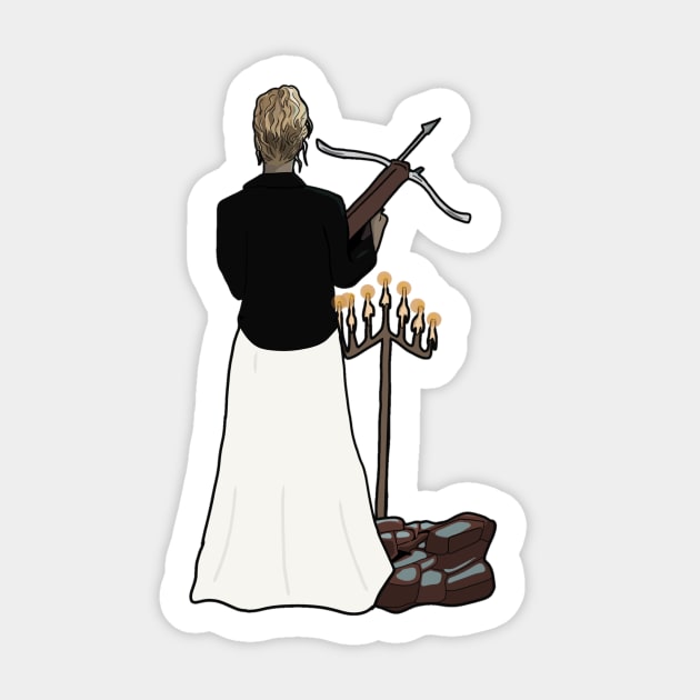 Buffy Prophecy Girl Outfit Sticker by likeapeach